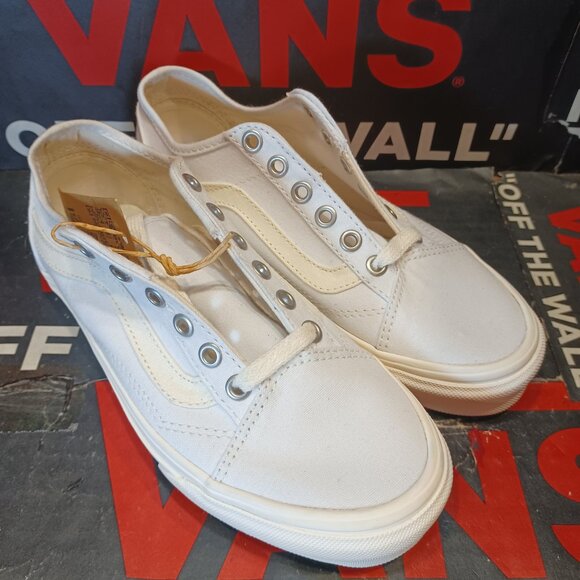 Vans Men's 4.5/Women's 6 Old Skool Tapered Eco Theory White Natural VN0A54F49FQ - Picture 7 of 12